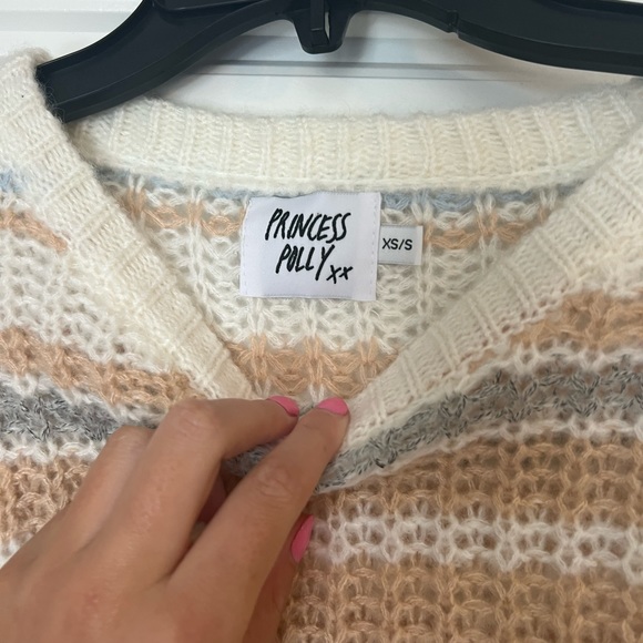 Princess Polly stripped sweater - Picture 2 of 3